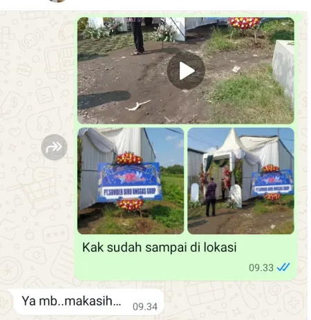 Pengiriman Karangan Bunga Rahong Malingping