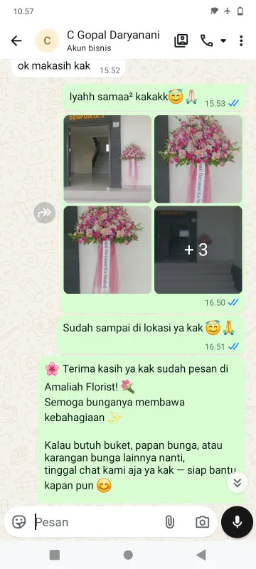 Pengiriman Karangan Bunga Rahong Malingping
