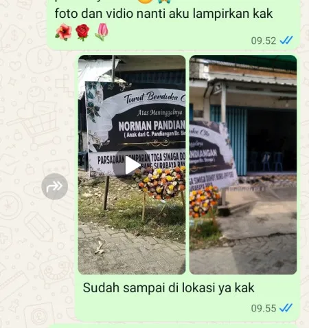 Pengiriman Karangan Bunga Rahong Malingping