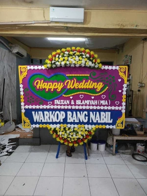 Papan Bunga di Rahong Malingping